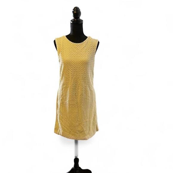 Dresses & Skirts - Lucy & Co. lime green and white, gorgeous tie back dress Size Large